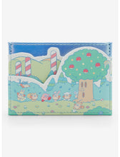 Load image into Gallery viewer, Kirby Mini Backpack Cardholder Set Kirby Rainbow Picnic Bioworld