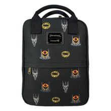 Load image into Gallery viewer, The Lord of the Rings Mini Backpack Sauron AOP Canvas Loungefly