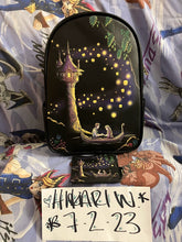 Load image into Gallery viewer, Disney Mini Backpack Cardholder Set Tangled Lanterns Light-Up Loungefly