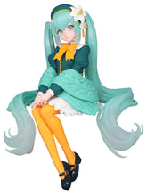 Load image into Gallery viewer, Piapro Figure Hatsune Miku Noodle Stopper Flower Fairy Lily Ver. FuRyu