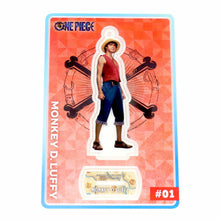 Load image into Gallery viewer, One Piece Acrylic Keychain and Stand Monkey D. Luffy Super Clear (Netflix Live Action)