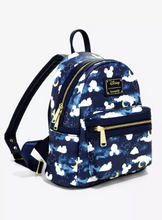 Load image into Gallery viewer, Disney Mini Backpack Mickey Mouse Constellations & Clouds- Dark Blue Loungefly