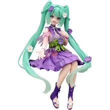 Load image into Gallery viewer, Piapro Figure Hatsune Miku Noodle Stopper Flower Fairy - Purple Cosmos ver. FuRyu