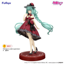 Load image into Gallery viewer, Piapro Figure Hatsune Miku Outing Dress Red ver. Trio-Try-iT FuRyu