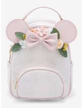 Load image into Gallery viewer, Disney Minnie Mouse Floral Ears Light-Up Mini Backpack Our Universe