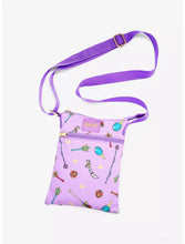 Load image into Gallery viewer, Sailor Moon Passport Crossbody Bag Moon Stick AOP Loungefly