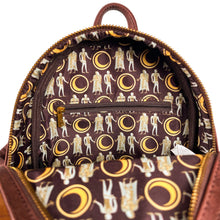 Load image into Gallery viewer, Marvel Mini Backpack Moon Knight Hieroglyphics AOP Loungefly