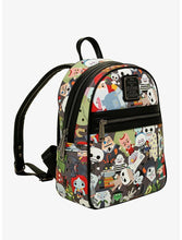 Load image into Gallery viewer, Disney Mini Backpack, Wallet, & Crossbody Set Nightmare Before Christmas Chibi AOP Loungefly