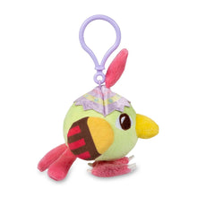 Load image into Gallery viewer, Pokemon Plush Keychain Natu Happy Spring Pokemon Center