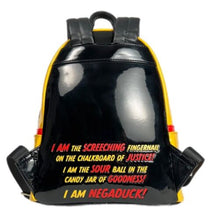 Load image into Gallery viewer, Disney Mini Backpack NegaDuck Darkwing Duck LE 1000 Loungefly