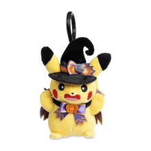 Load image into Gallery viewer, Pokemon Keychain Plush Pikachu Halloween Pokemon Center