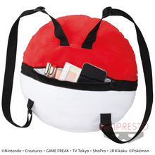 Load image into Gallery viewer, Pokemon Plush Backpack Poke Ball 2022 Banpresto