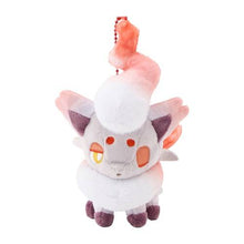 Load image into Gallery viewer, Pokemon Plush Keychain Zorua & Hisuian Zorua Parallel Pairs Two-Plush Key Chain - Pokemon Center Japan