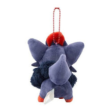 Load image into Gallery viewer, Pokemon Plush Keychain Zorua & Hisuian Zorua Parallel Pairs Two-Plush Key Chain - Pokemon Center Japan