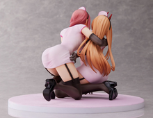 Load image into Gallery viewer, Chainsaw Man Figure Power and Makima Nurse 1/7 Scale FuRyu