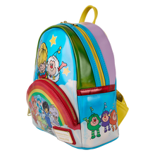 Load image into Gallery viewer, Rainbow Brite Mini Backpack "Color Kids" Light-Up Loungefly