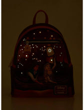 Load image into Gallery viewer, Disney Mini Backpack Tangled Rapunzel & Flynn Boat Scene GITD Loungefly