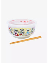 Load image into Gallery viewer, Sailor Moon Ramen Bowl with Lid & Chopsticks Sailor Guardians