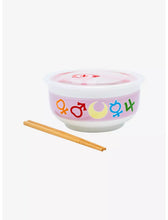 Load image into Gallery viewer, Sailor Moon Ramen Bowl with Lid & Chopsticks Sailor Guardians