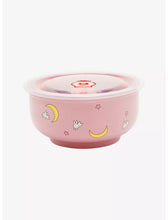 Load image into Gallery viewer, Sailor Moon Ramen Bowl with Lid & Chopsticks Allover Print Just Funky