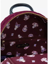 Load image into Gallery viewer, Sanrio Mini Backpack Kuromi, My Melody and My Sweet Piano Velvet Her Universe