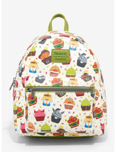 Load image into Gallery viewer, Dreamworks Mini Backpack Shrek Cast Cupcakes AOP Loungefly