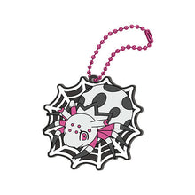 Load image into Gallery viewer, So I'm A Spider, So What? Rubber Keychain Kumoko Bandai