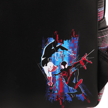 Load image into Gallery viewer, Marvel Mini Backpack Spider Man Across the Spider-Verse Lenticular Loungefly