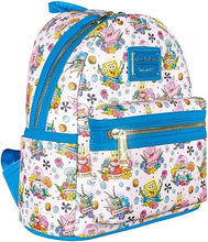 Load image into Gallery viewer, Spongebob Mini Backpack Tattoo AOP Loungefly