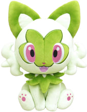 Load image into Gallery viewer, Pokemon Plush Sprigatito PoteHagu Cushion San-ei