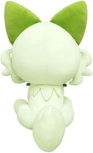 Load image into Gallery viewer, Pokemon Plush Sprigatito PoteHagu Cushion San-ei