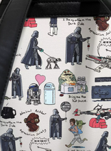 Load image into Gallery viewer, Star Wars Mini Backpack Comedic Character Illustrations