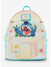 Load image into Gallery viewer, Disney Mini Backpack Stitch Sandcastle Loungefly