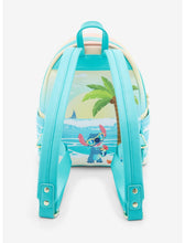 Load image into Gallery viewer, Disney Mini Backpack Stitch Sandcastle Loungefly