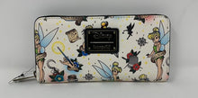 Load image into Gallery viewer, Disney Mini Backpack Wallet Set Peter Pan Tinkerbell Tattoo AOP Loungefly
