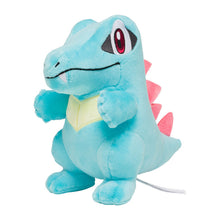 Load image into Gallery viewer, Pokemon Plush Totodile Poke Plush 2016 Pokemon Center