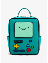 Load image into Gallery viewer, Adventure Time Mini Backpack BMO Figural with Interchangeable Face Plates