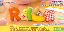 Load image into Gallery viewer, San-X Blind Box Rilakkuma Words Re-Ment