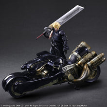 Load image into Gallery viewer, Final Fantasy VII Figure Cloud Strife and Fenrir Play Arts Kai