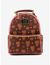 Load image into Gallery viewer, Sanrio Mini Backpack, Crossbody, & Wallet Set Hello Kitty Pumpkin Spice Loungefly