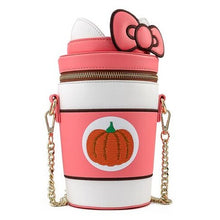 Load image into Gallery viewer, Sanrio Mini Backpack, Crossbody, & Wallet Set Hello Kitty Pumpkin Spice Loungefly