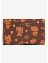 Load image into Gallery viewer, Sanrio Mini Backpack, Crossbody, & Wallet Set Hello Kitty Pumpkin Spice Loungefly
