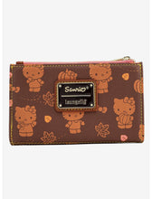 Load image into Gallery viewer, Sanrio Mini Backpack, Crossbody, & Wallet Set Hello Kitty Pumpkin Spice Loungefly