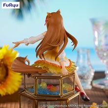 Load image into Gallery viewer, Spice and Wolf Figure Holo Noodle Stopper Sunflower Sundress Ver. FuRyu
