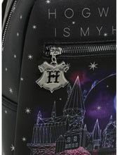 Load image into Gallery viewer, Harry Potter Mini Backpack Wallet Set Hogwarts Is My Home Constellation Bioworld