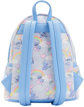 Load image into Gallery viewer, Disney Mini Backpack Lilo & Stitch I Heart Stitch Rainbow Balloons Loungefly