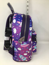 Load image into Gallery viewer, Sanrio Mini Backpack Hello Kitty Spaceship AOP Loungefly