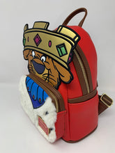Load image into Gallery viewer, Robin Hood Mini Backpack Prince John Cosplay Loungefly