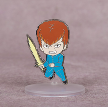 Load image into Gallery viewer, Yu Yu Hakuso Enamel Pin Kazuma Kuwabara Nendoroid Goodsmile