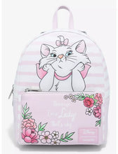 Load image into Gallery viewer, Disney Mini Backpack Marie Quote Loungefly